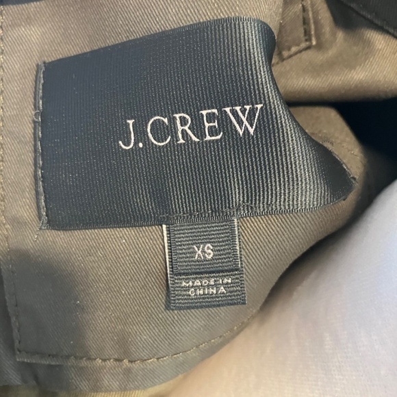 J Crew Resin-coated twill field jacket size XS - Picture 6 of 6